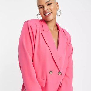 NWT Fuschia Oversized Blazer